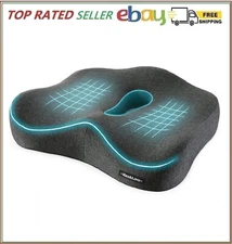 Orthopedic Seat Cushion Pillow For Sciatica Prostate Tailbone Hemorrhoid Chair