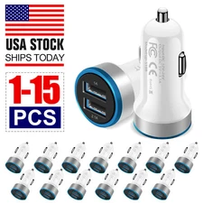 20W Fast 2 Port Adapter Car Charger & Cable For iPhone 16 15 Pro Max 16e 14  Lot