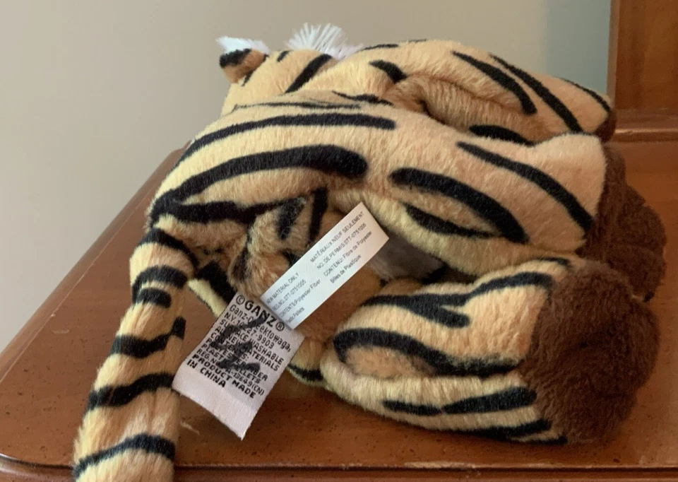 Ganz Webkinz Bengal Tiger HM166 Plush Soft Toy Stuffed Animal No Code VERY SOFT! - Image 3 of 3