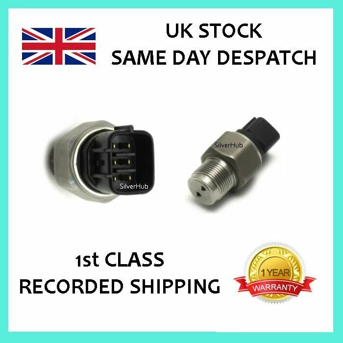 NUEVO PARA TOYOTA HILUX HIACE 2.5 D4D 2005-ON SENSOR DE PRESIÓN CARRIL DE COMBUSTIBLE 89458-60010 Foto 2 de 4