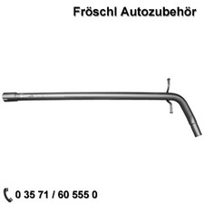 für Skoda Roomster 1.2 Abgasrohr Mittelrohr Rohr Auspuff Anlage Abgasanlage a*