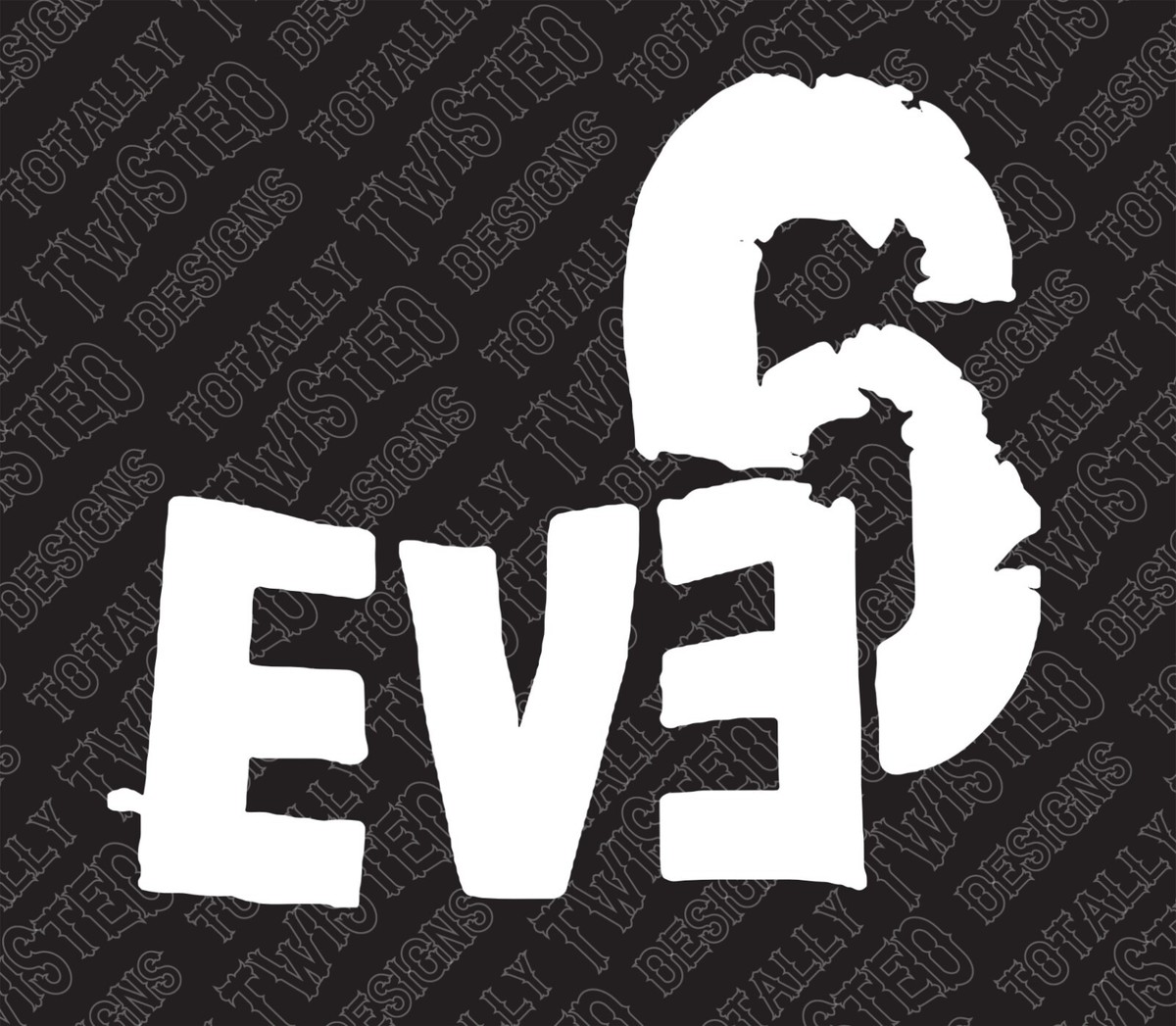 Eve 6 vinyl decal sticker Car Truck Hard Rock Band Logo grunge 90s