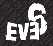 Eve 6 vinyl decal sticker Car Truck Hard Rock Band Logo grunge 90s Metal eve6