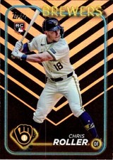 Chris Roller 2024 Topps Update Series Roller Rookie Card #US242 - Brewers