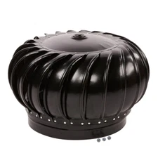 Wind Turbine Head  Attic Exhaust Vent Roof Rotary Ventilator 12 Inch