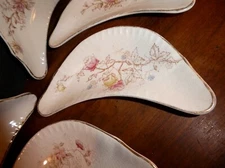 Antique Bone Dishes, Johnson Brothers, England, Vintage, Lot of 5, AS IS