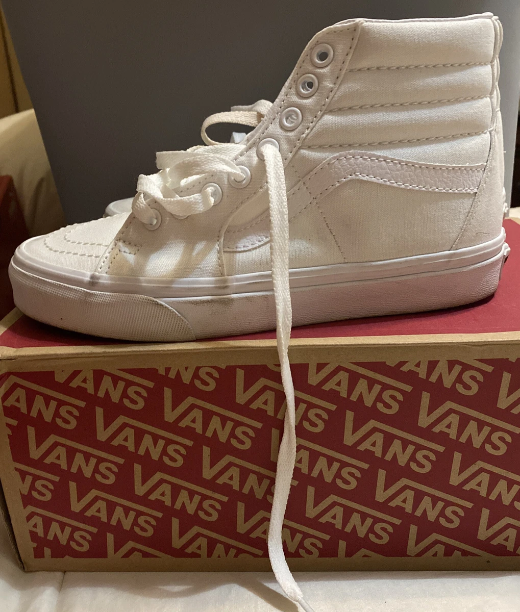 Vans Off The Wall Sk8 Hi Skateboard Shoes Men s Size 5 Women s 6.5