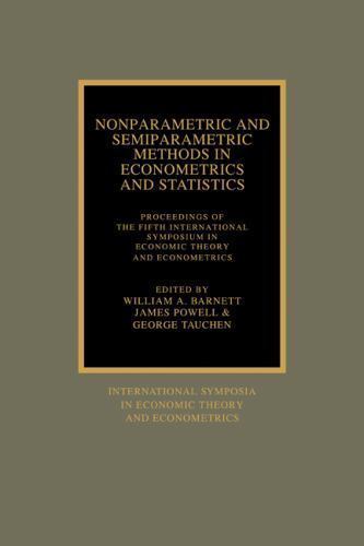 International Symposia in Economic Theory and Econometrics Ser ...
