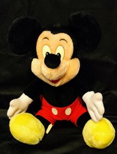 Vintage 12" Mickey Mouse Soft Toy Plush Disneyland, Walt Disney World Parks
