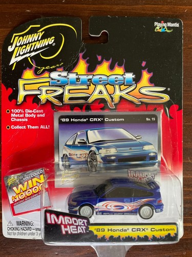Johnny Lightning Street Freaks - 67 Camaro, CRX, VW Samba Bus, 57 USA Chevy - Picture 3 of 5