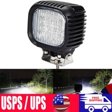 48w Cab Led Work Light Headlight Driving Light Universal For Tractors Combines