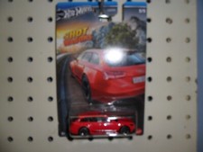hot wheels red 17 Audi RS 6 Avant hot wagons 5/5