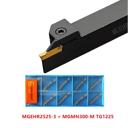 1P MGEHR2525-3 Werkzeughalter + 10P MGMN300-M TG1225 CNC Hartmetall-Einsatz für P.M.K - Bild 4 von 6