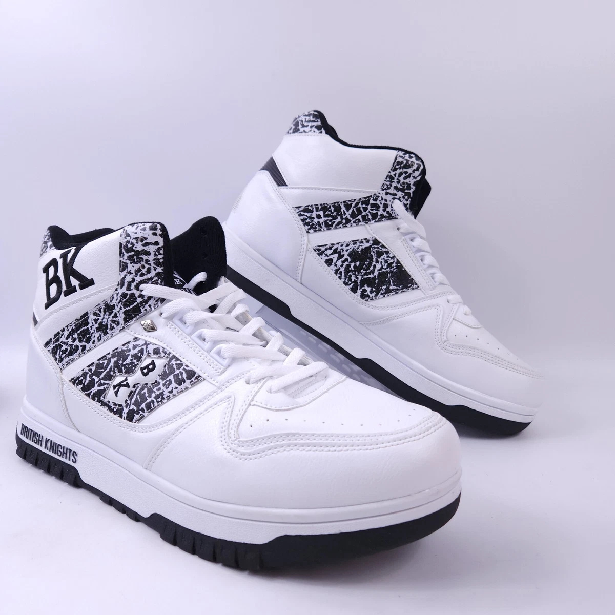 British Knights Kings Sl Mens Size 13 White Sneakers Casual Shoes BMKINSLHV 1552