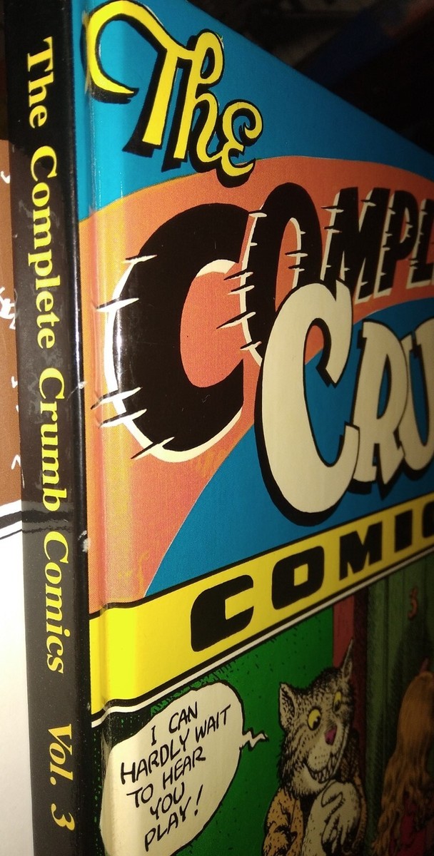THE COMPLETE CRUMB COMICS VOL. 3 STARRING FRITZ THE CAT By Robert