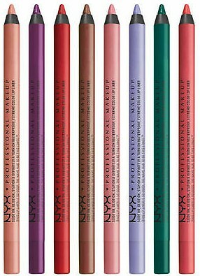 NYX Slide On Glide on Stay On Lip Liner Pencil ~ Choose Color