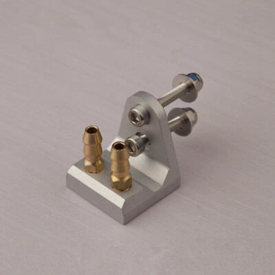 Aluminum Dual M5 Water Pick Up Flush Boat Stern Water Mouth for RC Boat - Photo 1/4