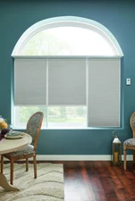 White Bali Blackout Cellular Shades/Blinds: Custom 24 in wide by 35  in Height
