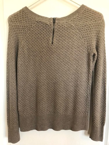 womens american eagle outfitters light brown sweater - size xs