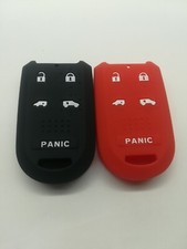 2silicone Fob Remote Key Cover For 2005 2006 2007 2008 2009 2010 Honda Odyssey