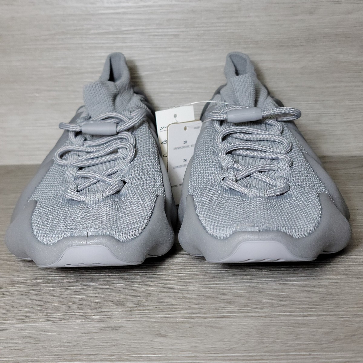 Adidas Mens Yeezy 450 Sock Knit Shoes Size 10.5 Stone Grey  display picture 2