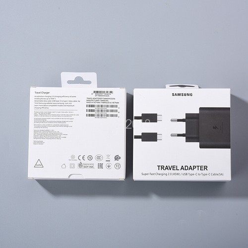 FABRICANTE DE EQUIPOS ORIGINALES Samsung 45W Cargador Súper Rápido Adaptador Galaxy S24 S23 S22 S20 Ultra - Imagen 3 de 19