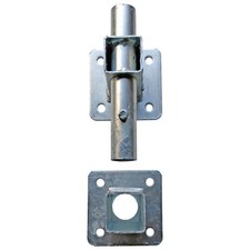 Wandhalter-Set f. Bauzaun / Mobilzaun, Bauzauntor Mobilzauntor Wandhalterung Tor