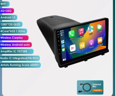 2 DIN RADIO FOR OPEL ANTARA BLUETOOTH USB NAVIGATOR WI-FI GPS 2/32 RDS CARPLAY