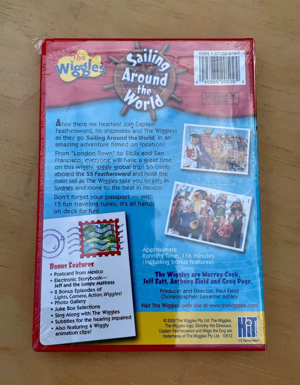 The Wiggles Sailing Around the World 15 Fun Traveling Times 45986205094 eBay