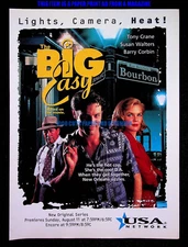 The Big Easy USA Network TV 1996 Trade Print Magazine Ad Poster ADVERT