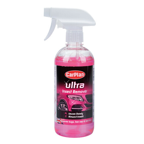 Carplan Detergente Rimuovi Insetti 500ml - Pulitore Auto Professionale