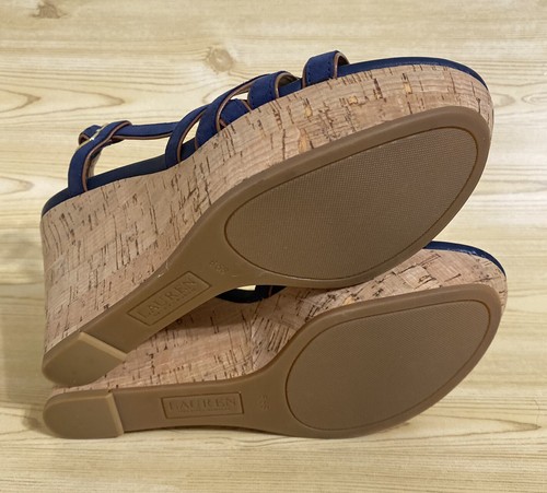 Ralph Lauren Wedge Slingback Strappy Sandals Women’s Shoes 6.5 B - Picture 12 of 12