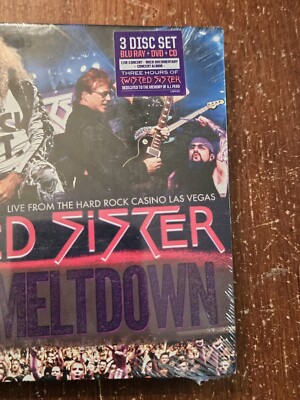 TWISTED SISTER-CD DVD BLU-RAY METAL MELTDOWN 3-DISC SET! NEW 