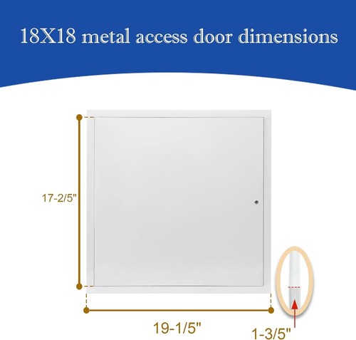 Panel de acceso de techo de aluminio engrosado - Fácil instalación y estilo personalizado - Imagen 7 de 8
