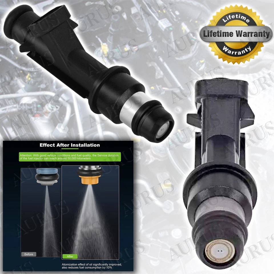 x6 OEM DELPHI Fuel Injectors for 2000 2001 2002 2003 2004 Oldsmobile Alero 3.4L - Image 4 of 4