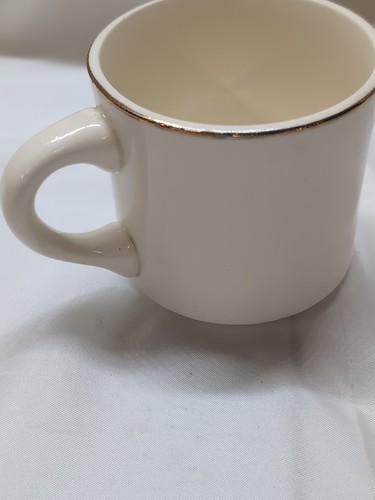 VINTAGE Boy Scouts BSA Coffee Mug America's Bicentennial 1974-75 Gold Rim 8oz - Picture 5 of 9