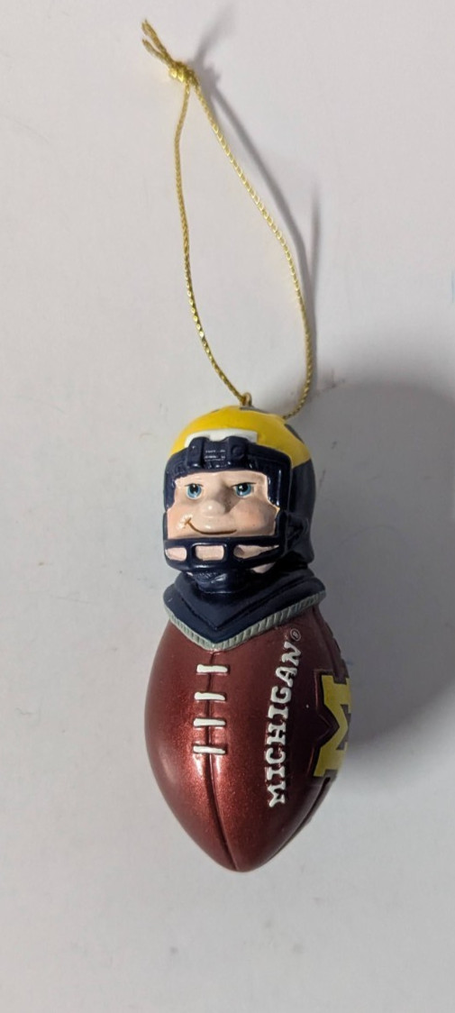 NCAA University Of Michigan Wolverines Christmas Ornament