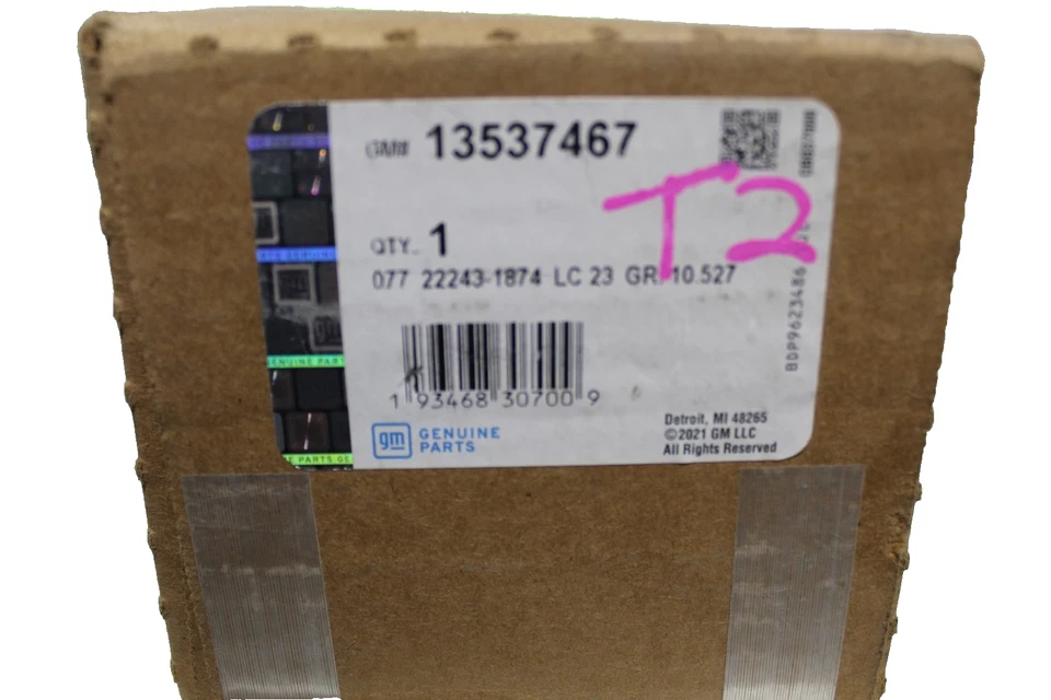 20-26 CADILLAC CT5 MAÇANETA EXTERNA DA PORTA EXTERNA DO MOTORISTA DIANTEIRO NOVO EM FOLHA 13548512 - Imagem 2 de 2