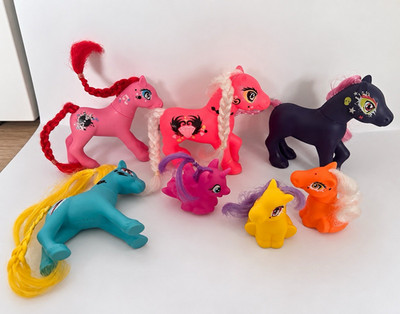 Mein kleines Pony Figuren-Konvolut 7-teilig, Sammlerfiguren Set