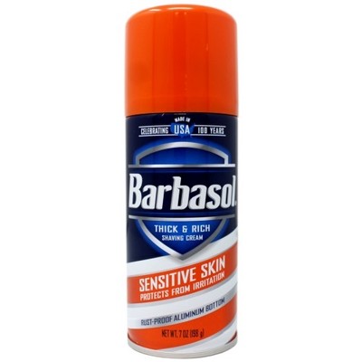 Barbasol Shave Cream, 7 Ounce (Sensitive Skin)