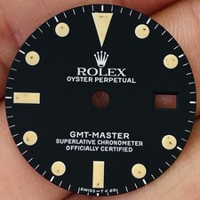 Quadrante di servizio Rolex per modello master GMT ref 1675