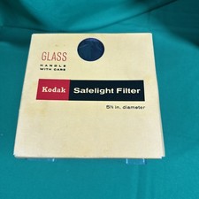 Kodak Safelight Filter OC 5 1/2" diameter