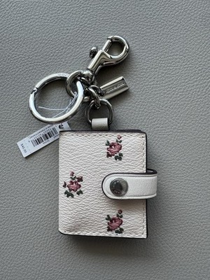 NWT Coach Frame Bag Charm Keychain Key Fob
