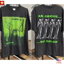 1998 Type O Negative After Dark 2 Side Band Unisex Tshirt Redesign Fast Delivery