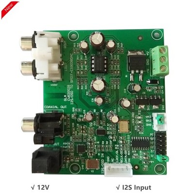 Audio Digital Player With Digital Output Coaxial Optical DAC Output ES9038Q2M *p