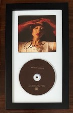 FRAMED Ariana Grande Eternal Sunshine CD & SIGNED CD Booklet PSA DNA COA AUTO