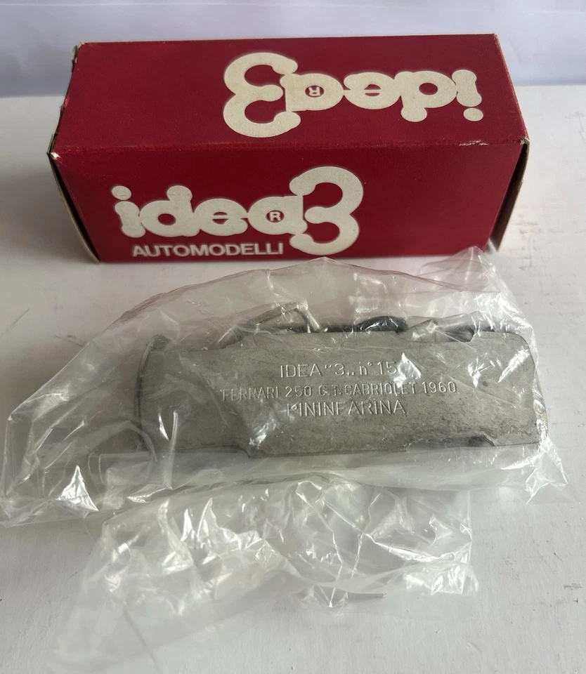IDEA 3 AUTOMODELLI N°15 Ferrari 250 PININFARINA 1960 Kit métal à monter 1/43 - Photo 4/4