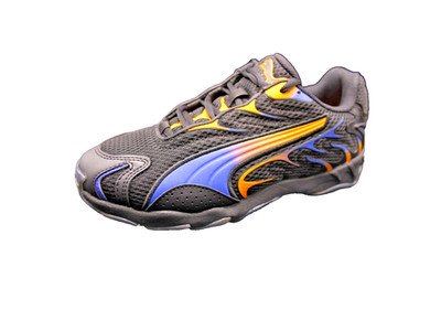 Puma Inhale Jr Sneaker Black/Orange Glow - UK 3 EU 35,5 - Neu mit Karton Kinder Sommer
