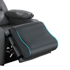 ROYALAY Adjustable Recliner Leg Rest Cushion, Widen and Thicken Recliner Footres