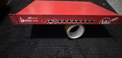Watchguard Firebox M200 ML3AE8 Security Firewall Appliance 8-Ports GigE +RM EARS